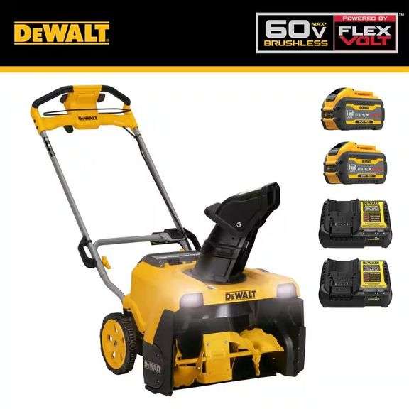60-Volt 21 in. Cordless Snow Blower with Batteries image