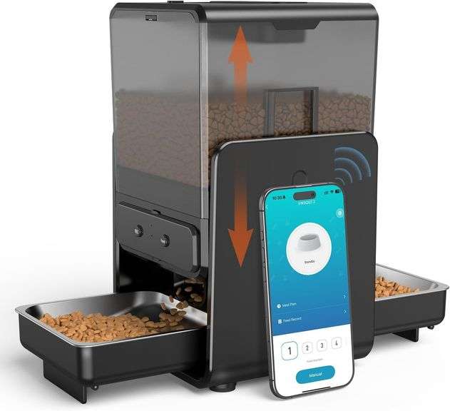 Automatic Cat Feeder with 5G WiFi, App Control image