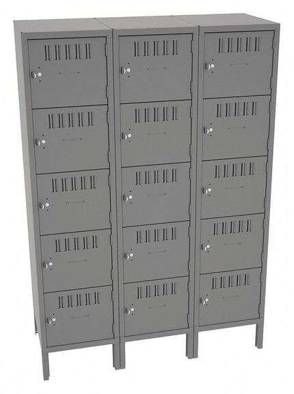 TENNSCO Box Locker 45x18x66, 5 Tiers image