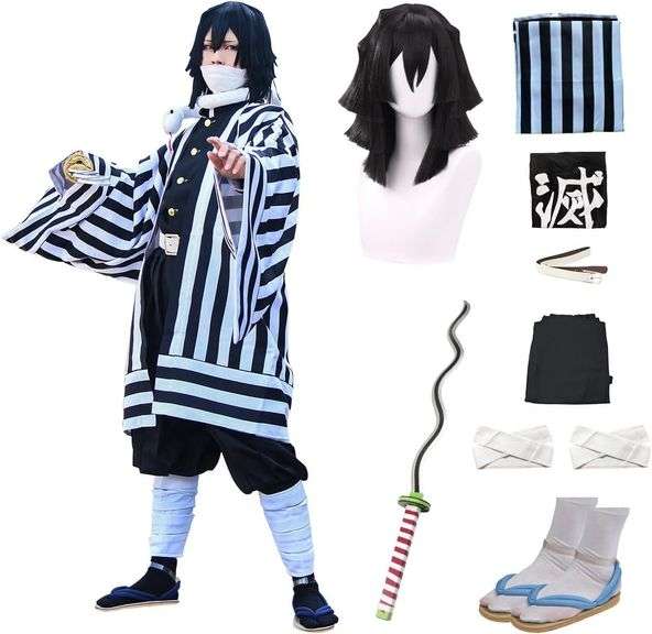 Agatsuma Zenitsu Halloween Costume Set for Men image