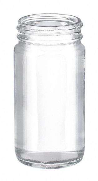 Soda Lime Glass Bottle 125 mL (4 oz), Clear image