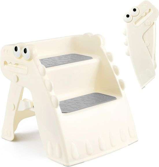 Onasti Foldable Toddler Step Stool, Non-Slip image