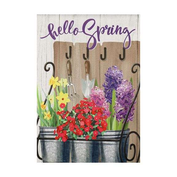 Style Selections 1-ft W x 1.5-ft H Flag image