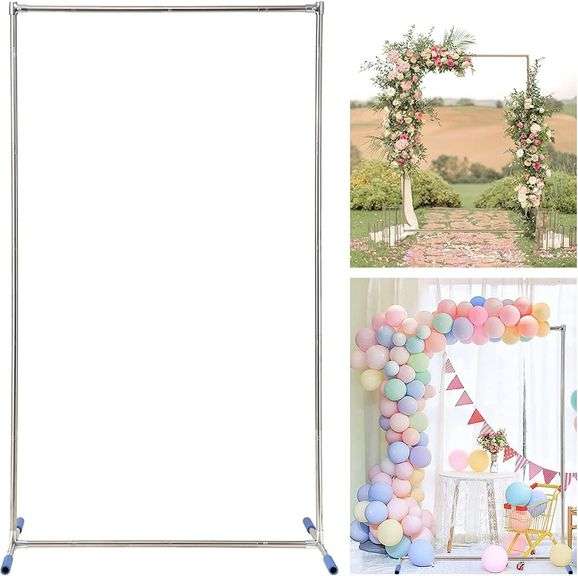 Wedding Arch Stand 7x4FT Metal Frame for Party image