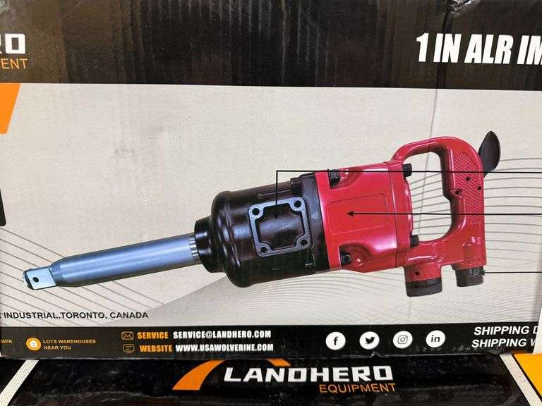 2025 Land Hero IW21 1" Air Impact Wrench image