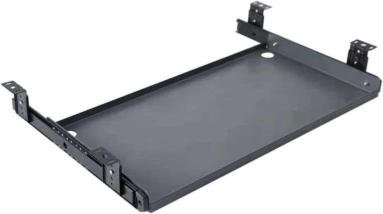 FUZADEL Keyboard Tray Under Desk Slide-Out image