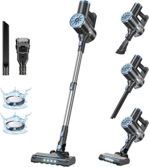 Cordless Vacuum Cleaner with Self-Standing, LED S image