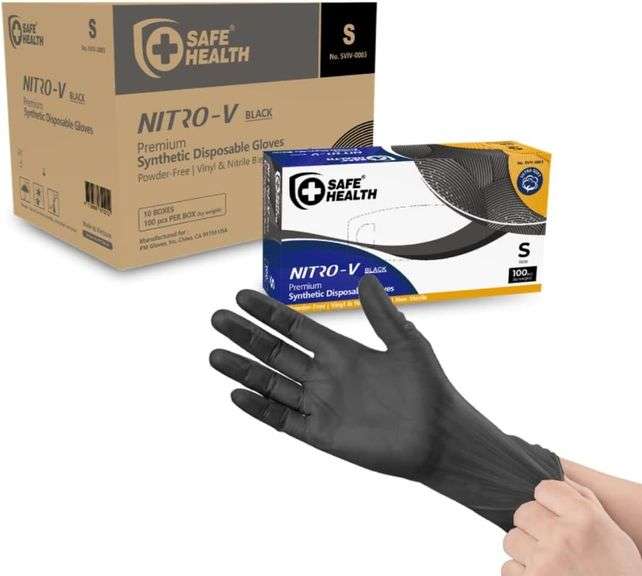Safe Health NITRO-V Nitile-Vinyl Gloves image