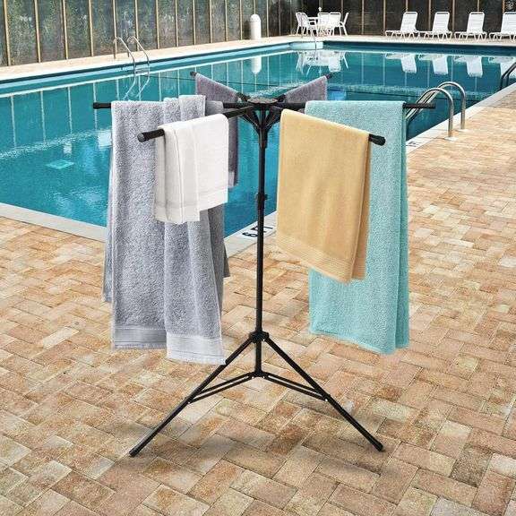 CozyNova Pool Towel Rack   51-71" Freestanding image