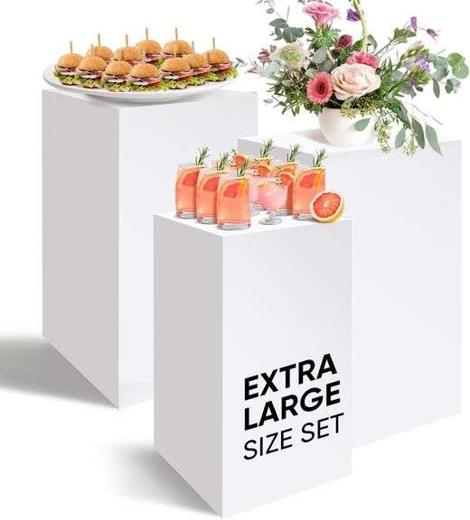 YOPPIX 20.7" Buffet Risers Food Display Stand image