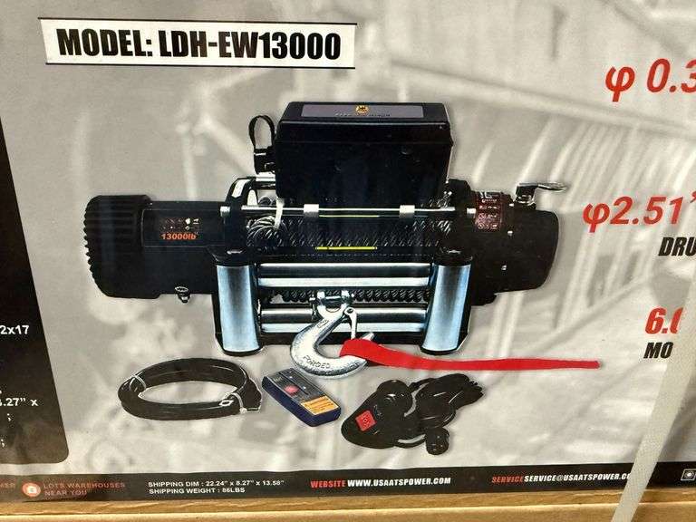 2025 ATS EW13000 13,000lbs Electric Winch image