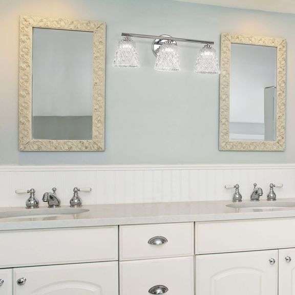 allen + roth Presli 21.93-in 3-Light Vanity Light image