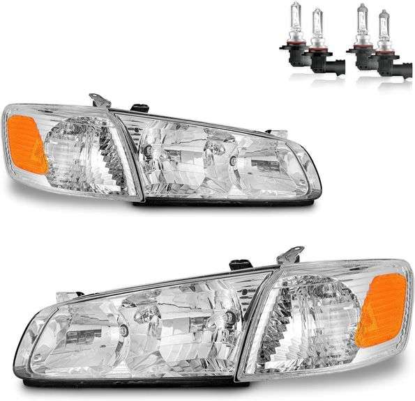 Toyota Camry Headlights with Amber Corner Lamps image