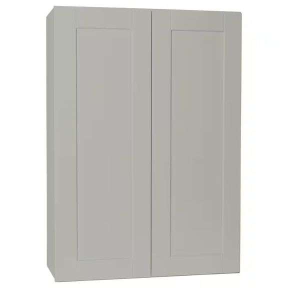 Shaker 30W x 12D x 42H Wall Cabinet, Dove Gray image