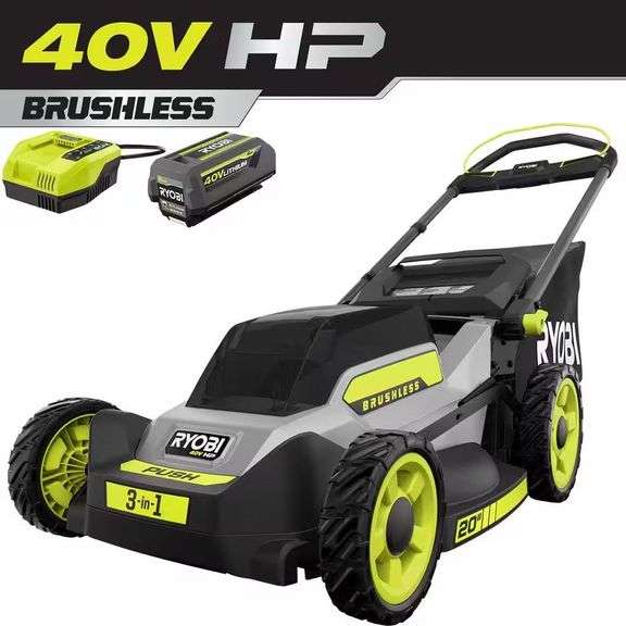 40V HP Brushless 20 in. Cordless Mower image