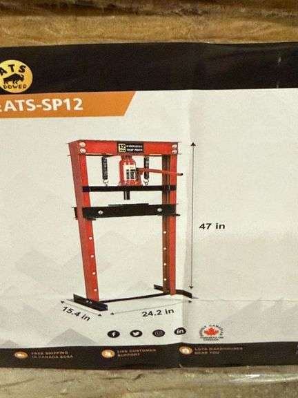 2025 ATS SP12 12 Ton Press Machine image