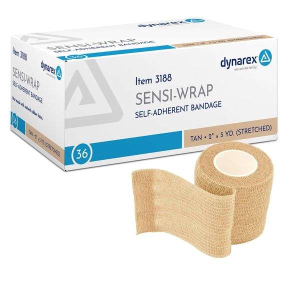 Dynarex Sensi Wrap 2" x 5 yd Tan, Pack of 36 image