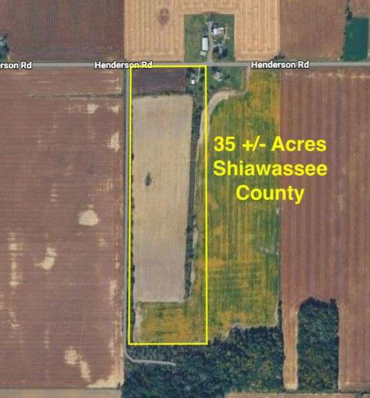 35 +/- Acres, Shiawassee County, Hazelton Township, New Lothrop MI image