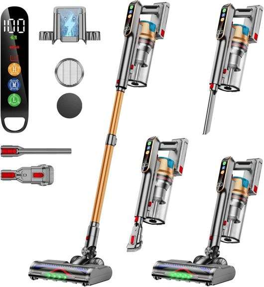 Cordless Vacuum Cleaner 600W 50KPA 65Mins image