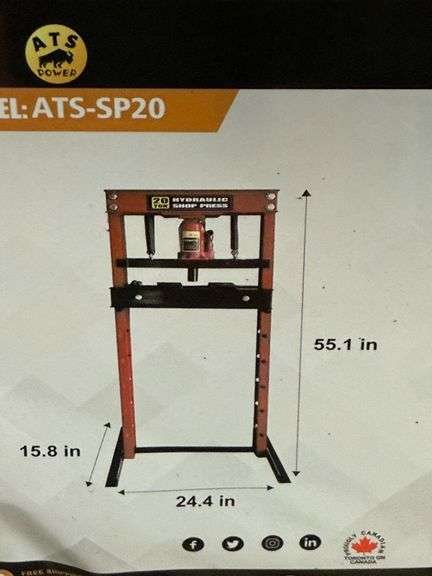 2025 ATS SP20 20 Ton Press Machine image