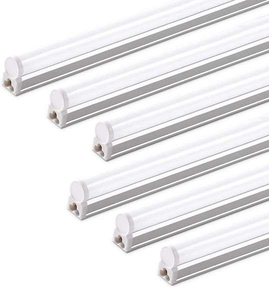 Barrina 6-Pack LED T5 Shop Light, 4ft, 20W image