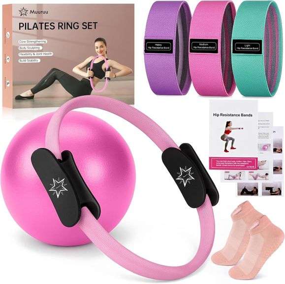 Pilates Essentials Kit for Home - Ring & Ball Set image