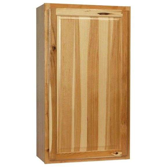 Hampton 24x12x42 in. Wall Cabinet Natural Hickory image