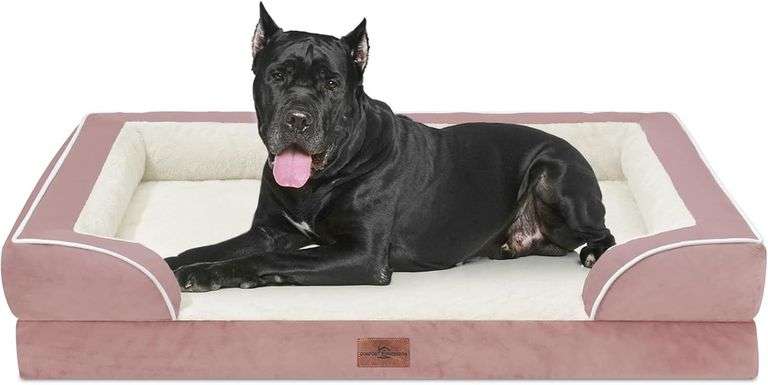 Comfort Expression Orthopedic Dog Bed XXL Pink image
