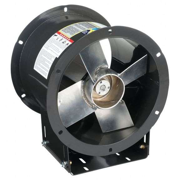 DAYTON Tubeaxial Fan: Clean Air, 12" Blade image