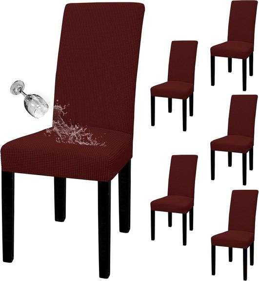 Waterproof Parson Chair Slipcover Set (6) image
