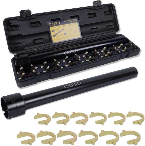 Inner Tie Rod Tool Kit, 12 Crowfoot Adapters image