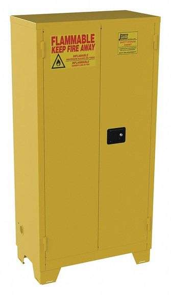 Flammables Safety Cabinet, Std with Legs, 44 gal image
