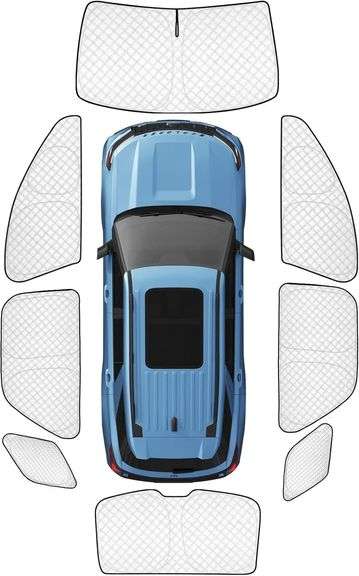 KMF 8pcs Sun Shades for Ford Explorer 2020-2025 image