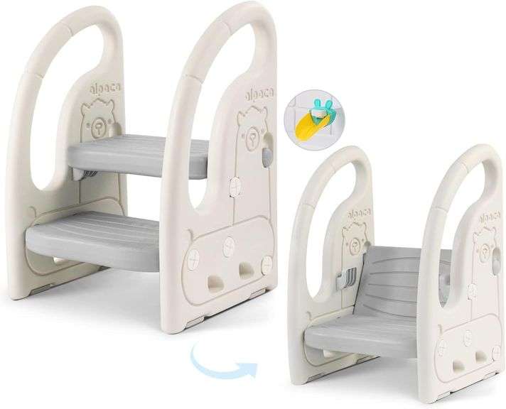 Onasti Toddler Step Stool for Bathroom Sink image