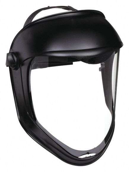 UVEX Ratchet Face Shield: Anti-Fog, Clear Visor image