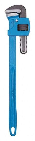 GEDORE Pipe Wrench, Alloy Steel, 36" L, 3.5" Jaw image