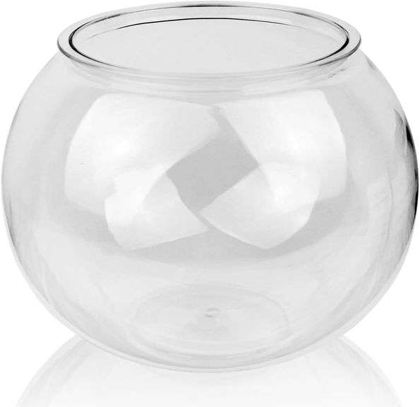 Newpol Large 3 Gallon Plastic Fish Bowl image