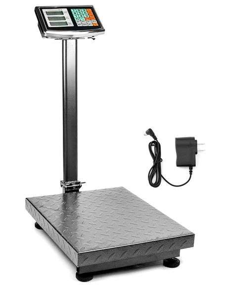 QWORK 600LB Foldable Digital Postal Scale image