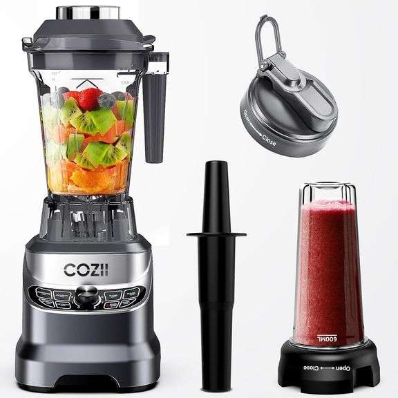 Cozii Professional Blender 2000W   64oz/21oz Cups image