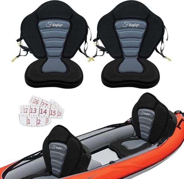 Kayak Seat: Thickened, Shockproof Back Support image