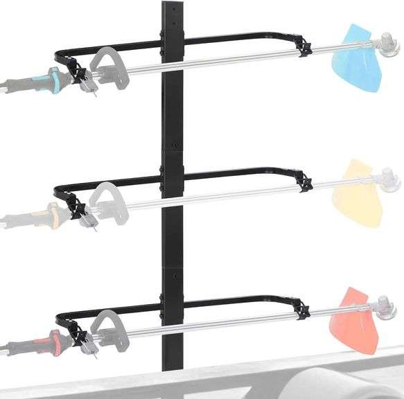 CAROD Weed Eater Rack for Open Trailer - 3 Place image
