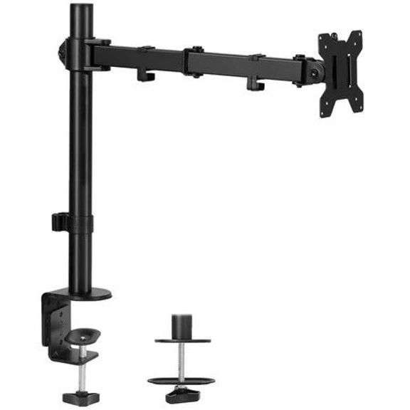 Single LCD Monitor Desk Mount Stand for 1 Screen image