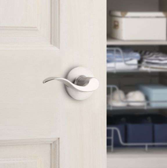 ReliaBilt Olivia Satin Nickel LH Dummy Door Handle (6 Pack) image