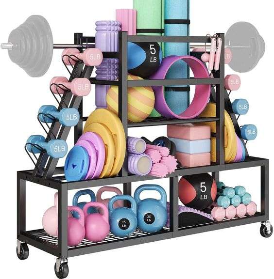 Dumbbell Rack   Weight Storage, Multilevel image