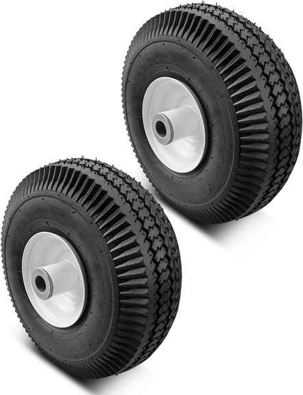 Toro TimeCutter Front Wheel & Tire 3/4" Axle 2Pcs image