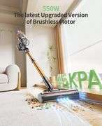 Cordless Vacuum, 550W 45KPA 60Mins, Stick Cleaner
