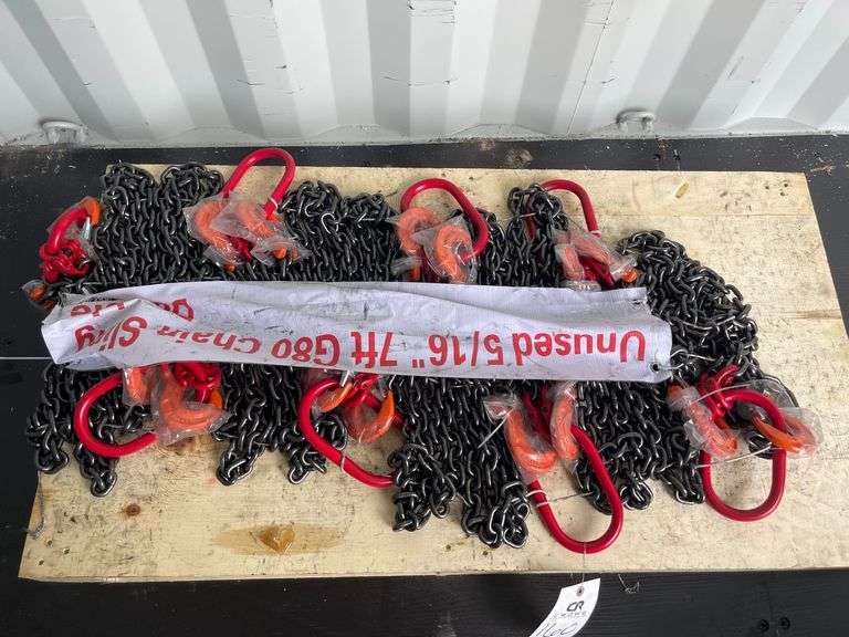 Pallet of Land Honor 5/16" 7' G80 Chain Sling Doubles image