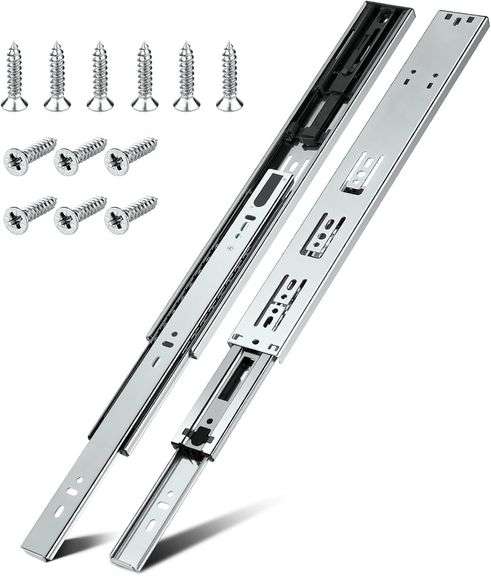 10 Pairs | Soft Close Drawer Slides 20 inch