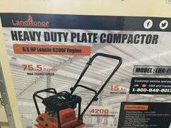 2025 Land Honor LHR-PC90 Heavy Duty Plate Compactor