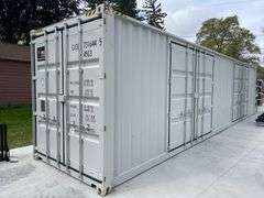 2025 Steel Storage Container 40ft.